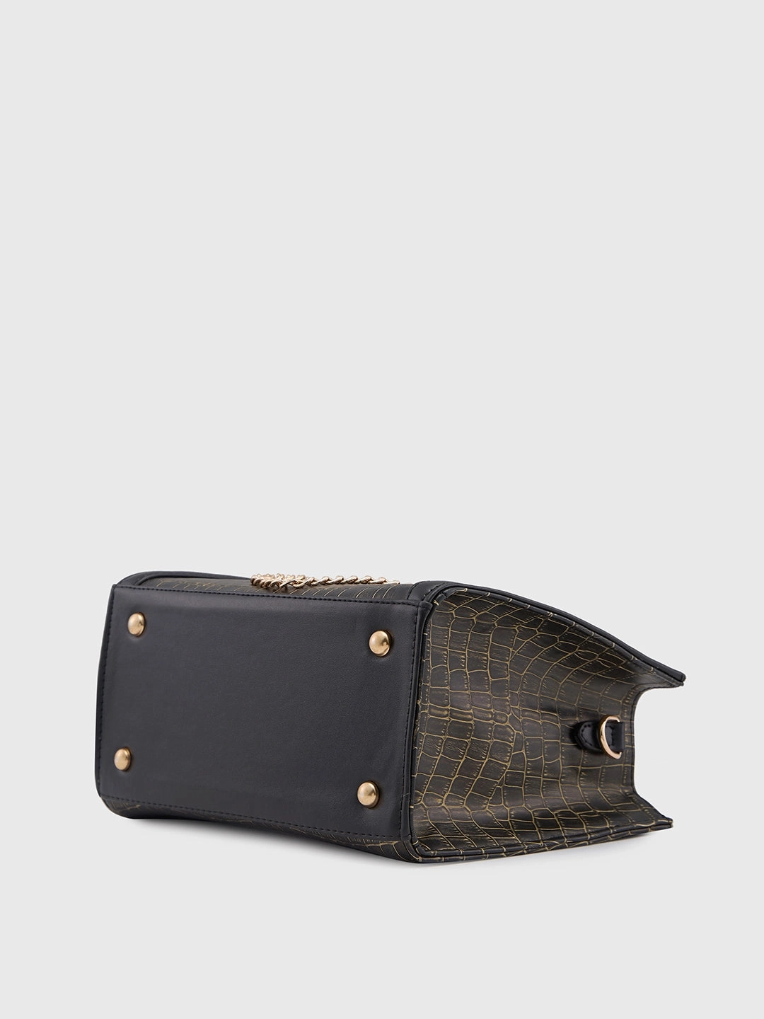 Caprese Mist Medium Black Crossbody Bag