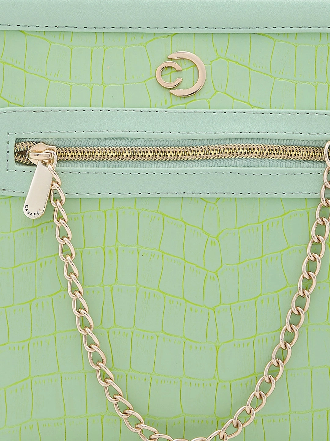 Caprese Mist Medium Mint Crossbody Bag