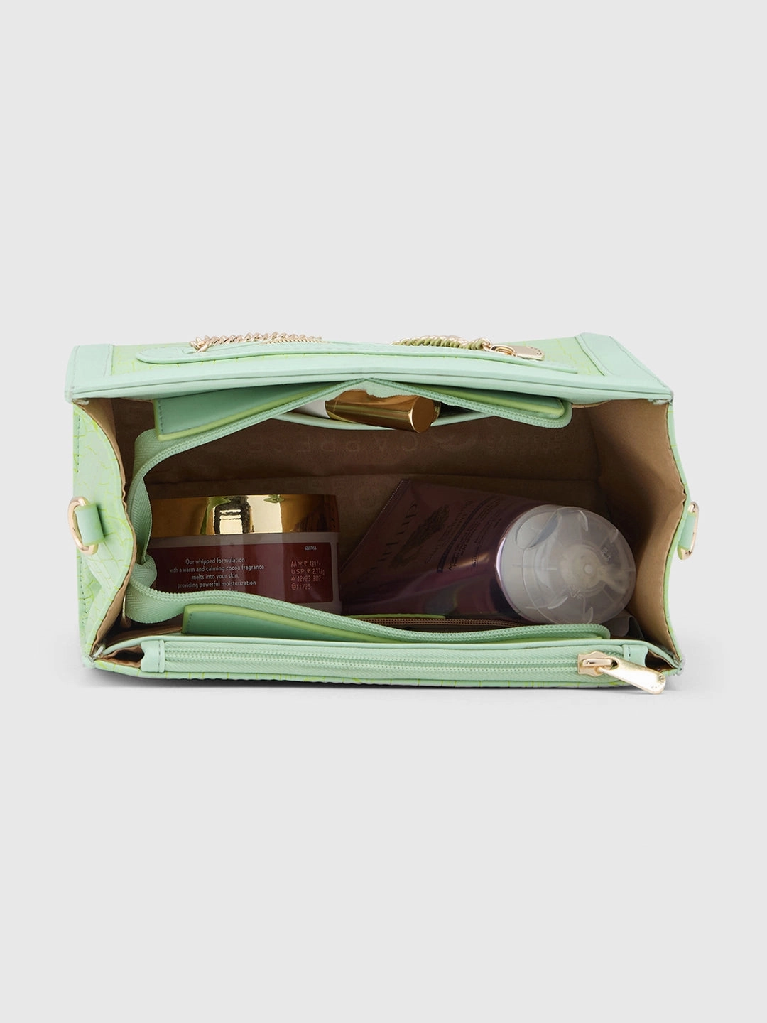 Caprese Mist Medium Mint Crossbody Bag