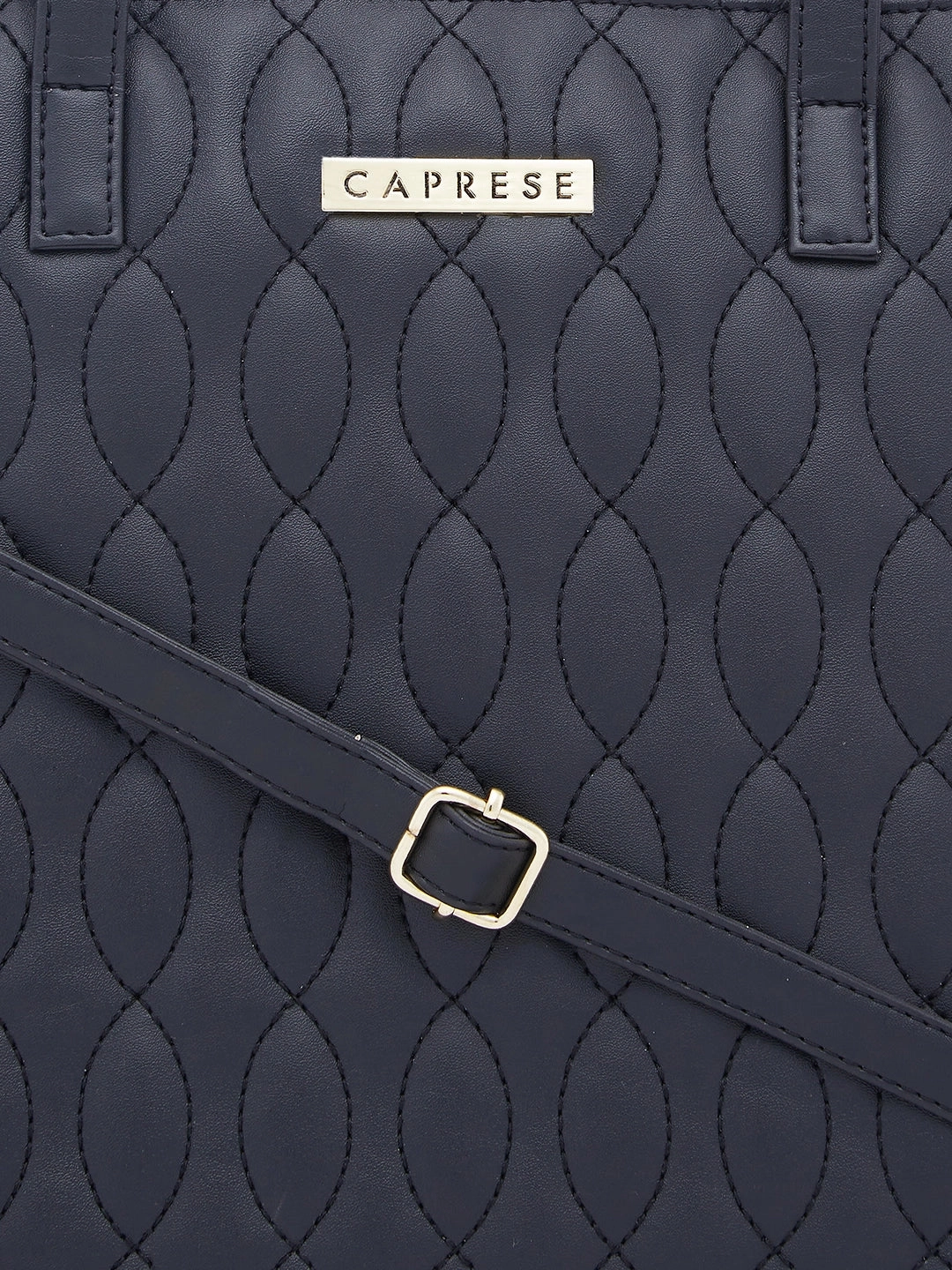 Caprese Mubi Small Black Tote Bag