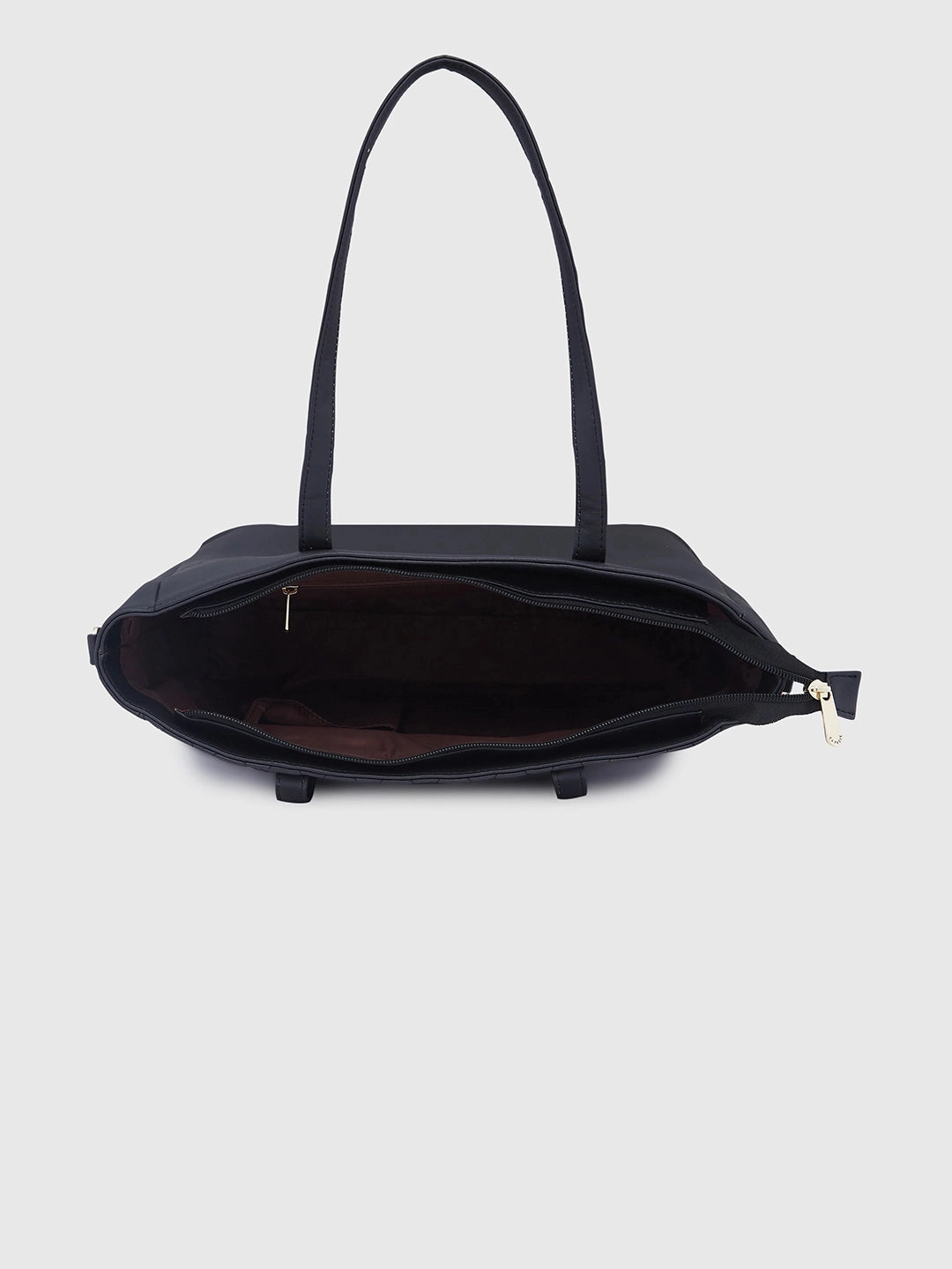 Caprese Mubi Small Black Tote Bag