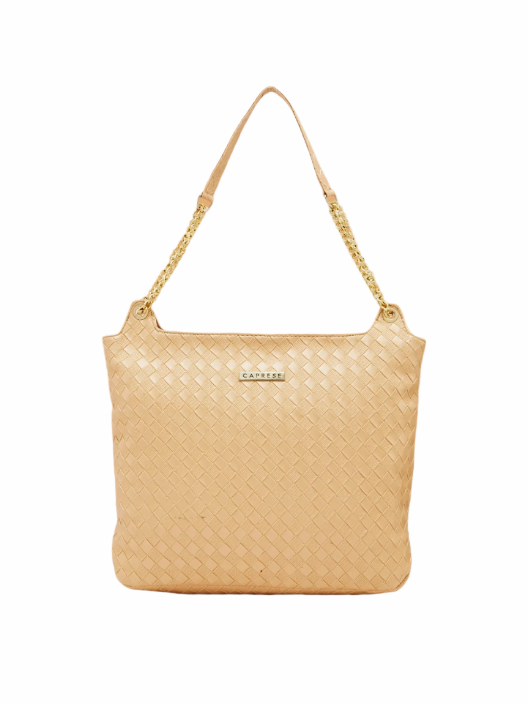 Caprese Nikita Medium Gold Hobo Bag