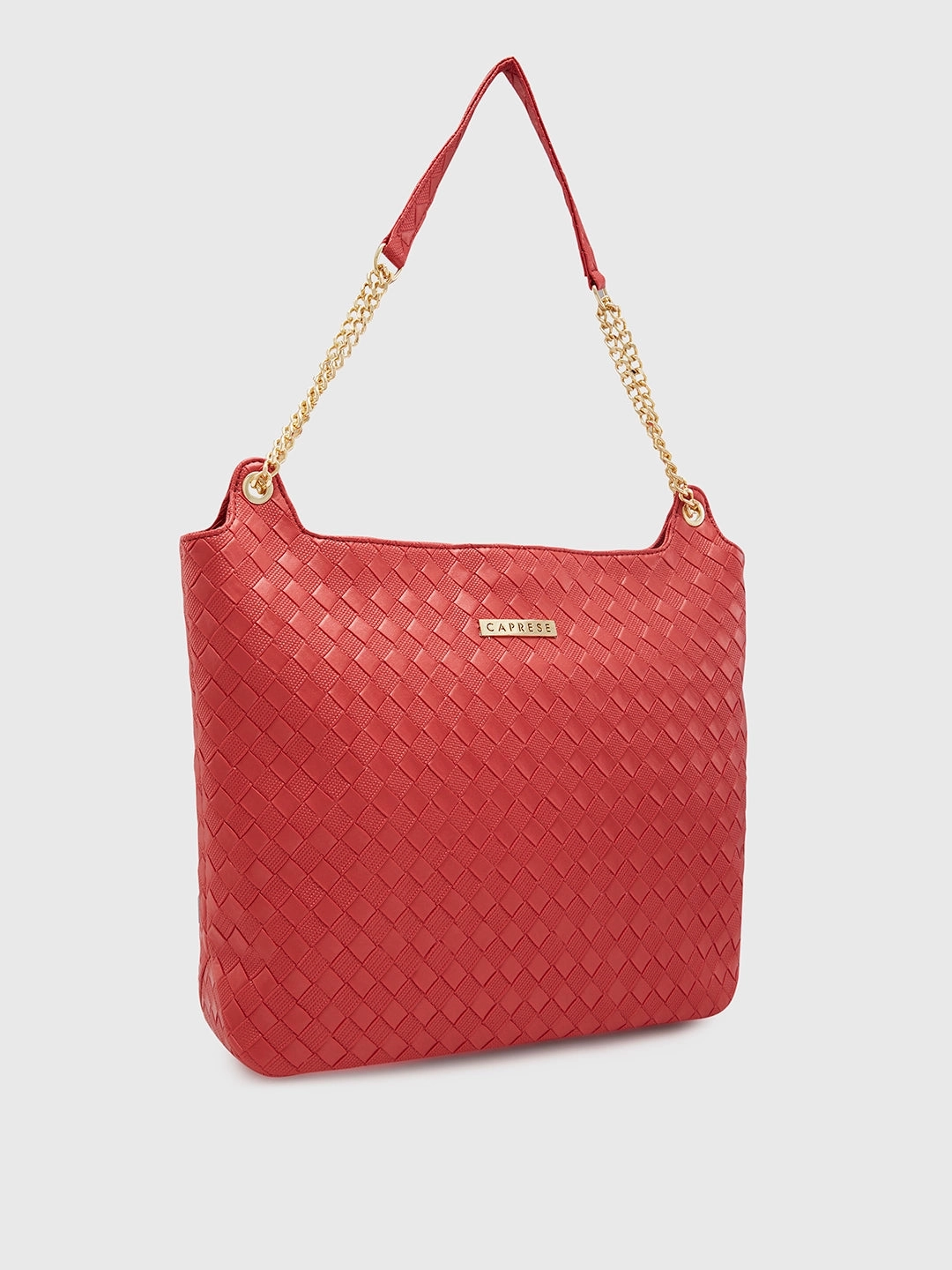 Caprese Nikita Medium Maroon Hobo Bag