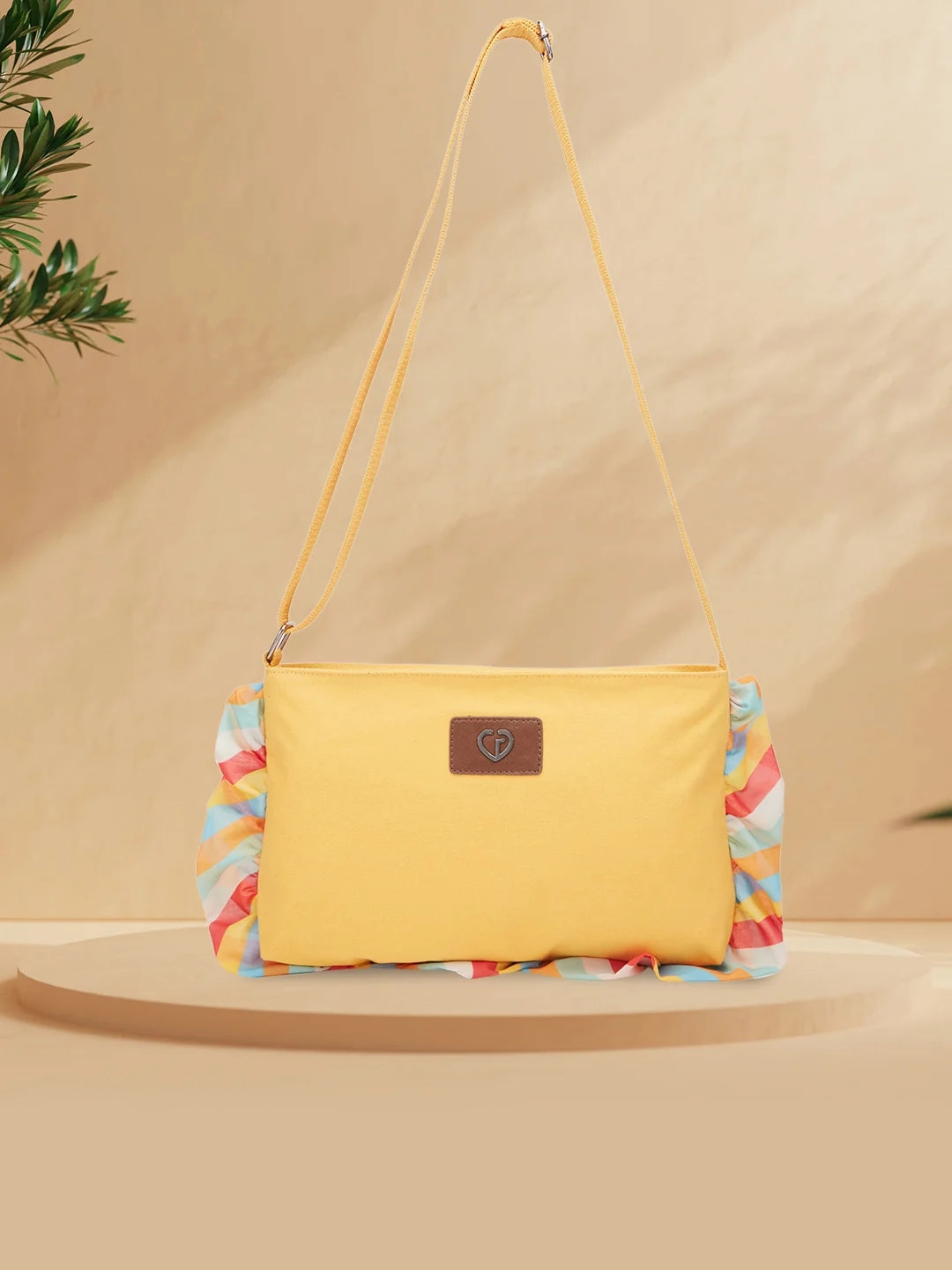 Caprese Oakley Large Marigold Sling Bag