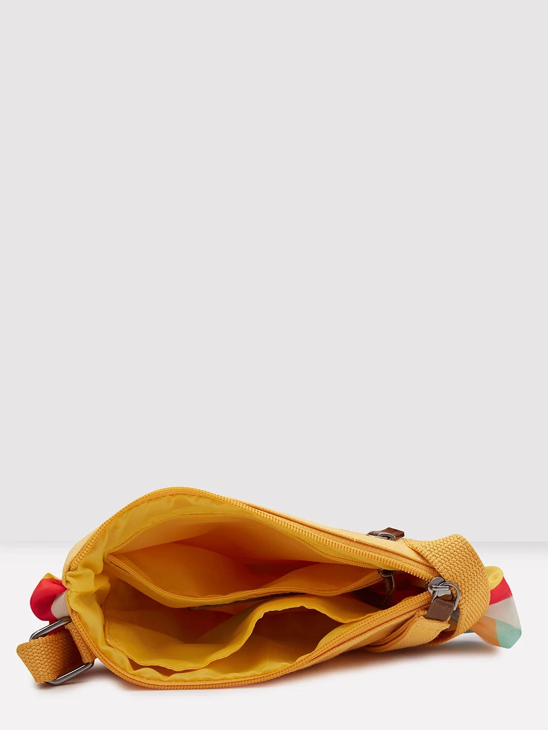 Caprese Oakley Medium Marigold Sling Bag