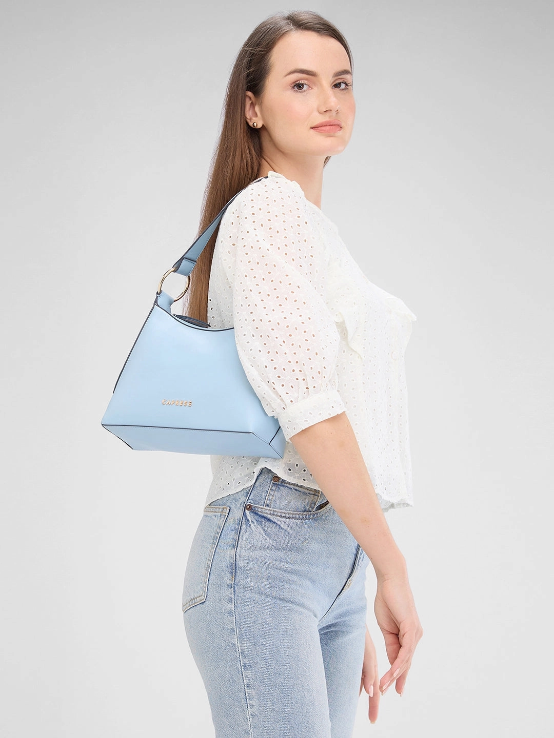 Caprese Olbia Medium Powder Hobo Bag