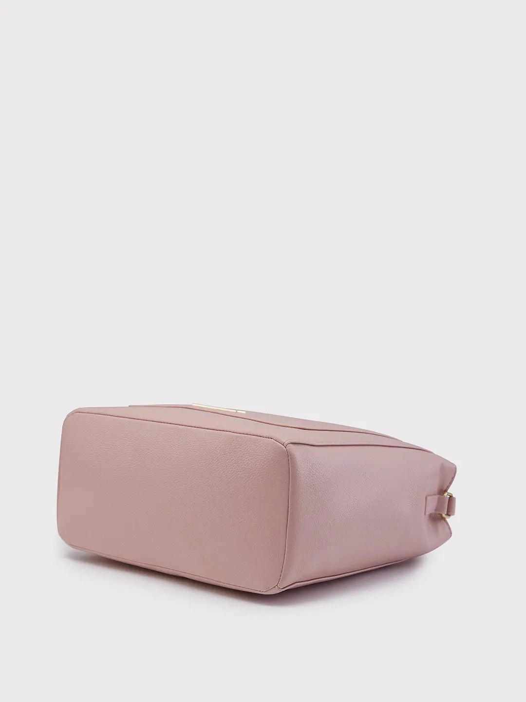 Caprese Peach Medium Dull Pink Hobo Bag