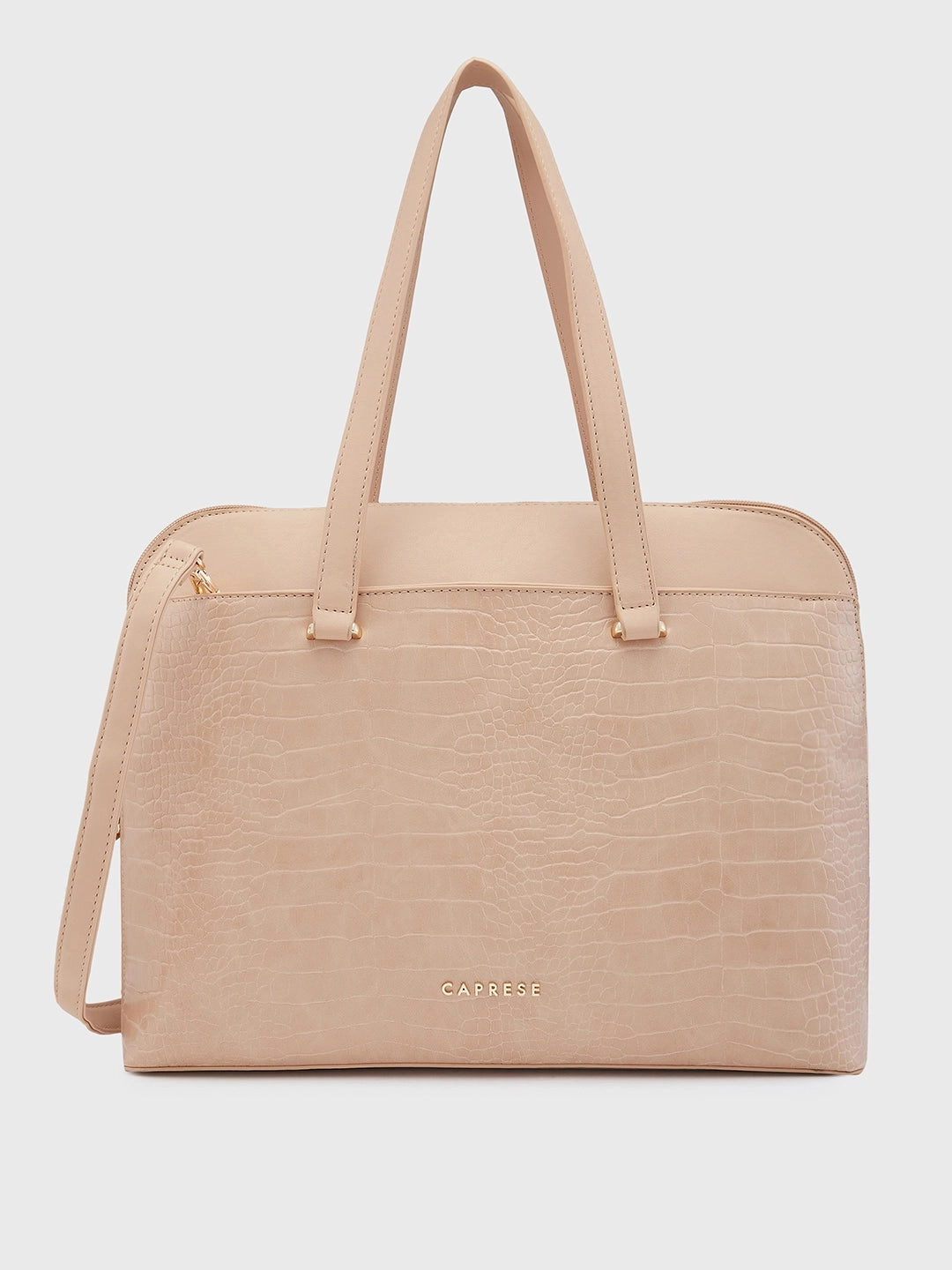 Caprese Rima Medium Brown Laptop Bag
