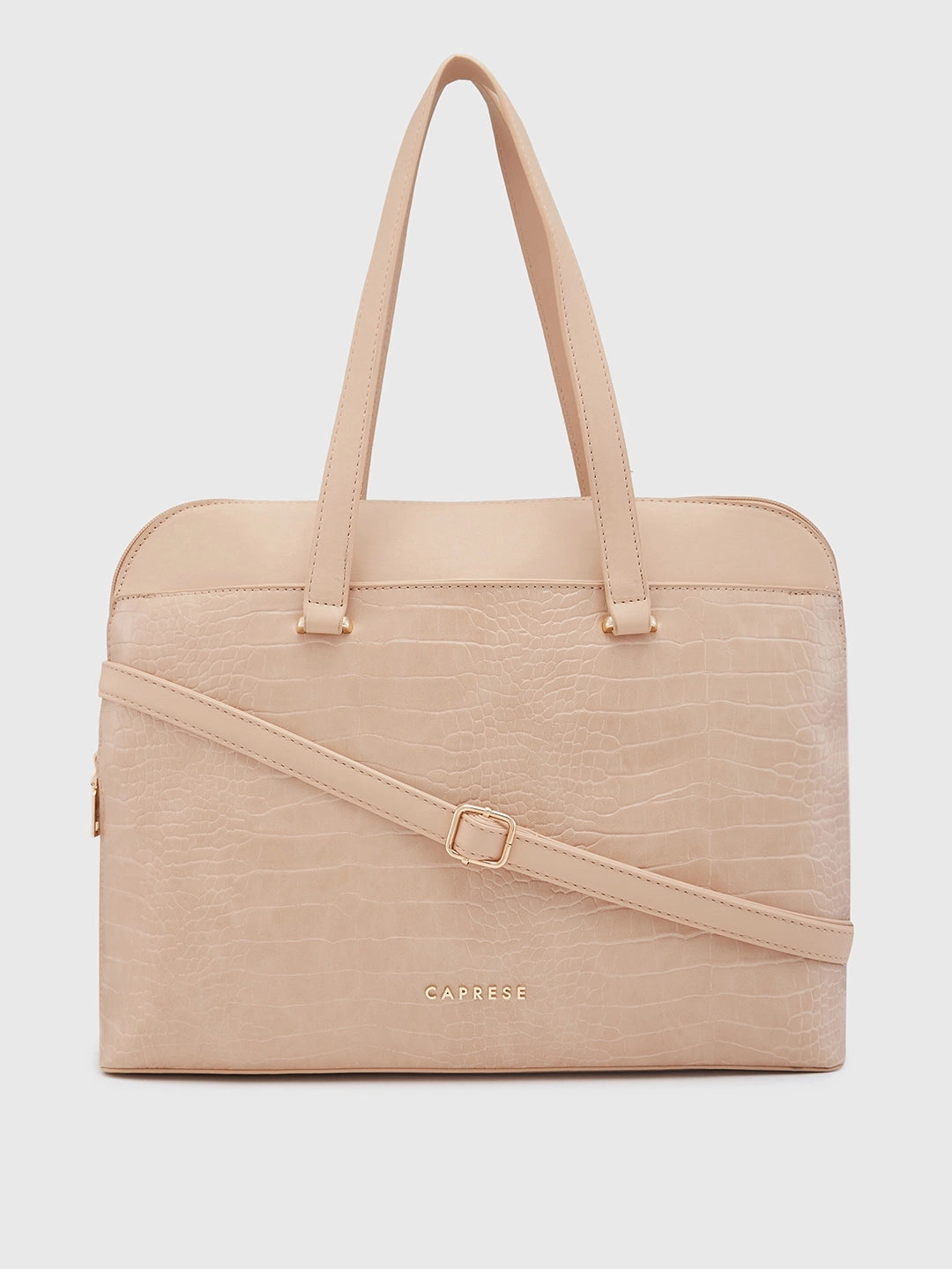 Caprese Rima Medium Brown Laptop Bag