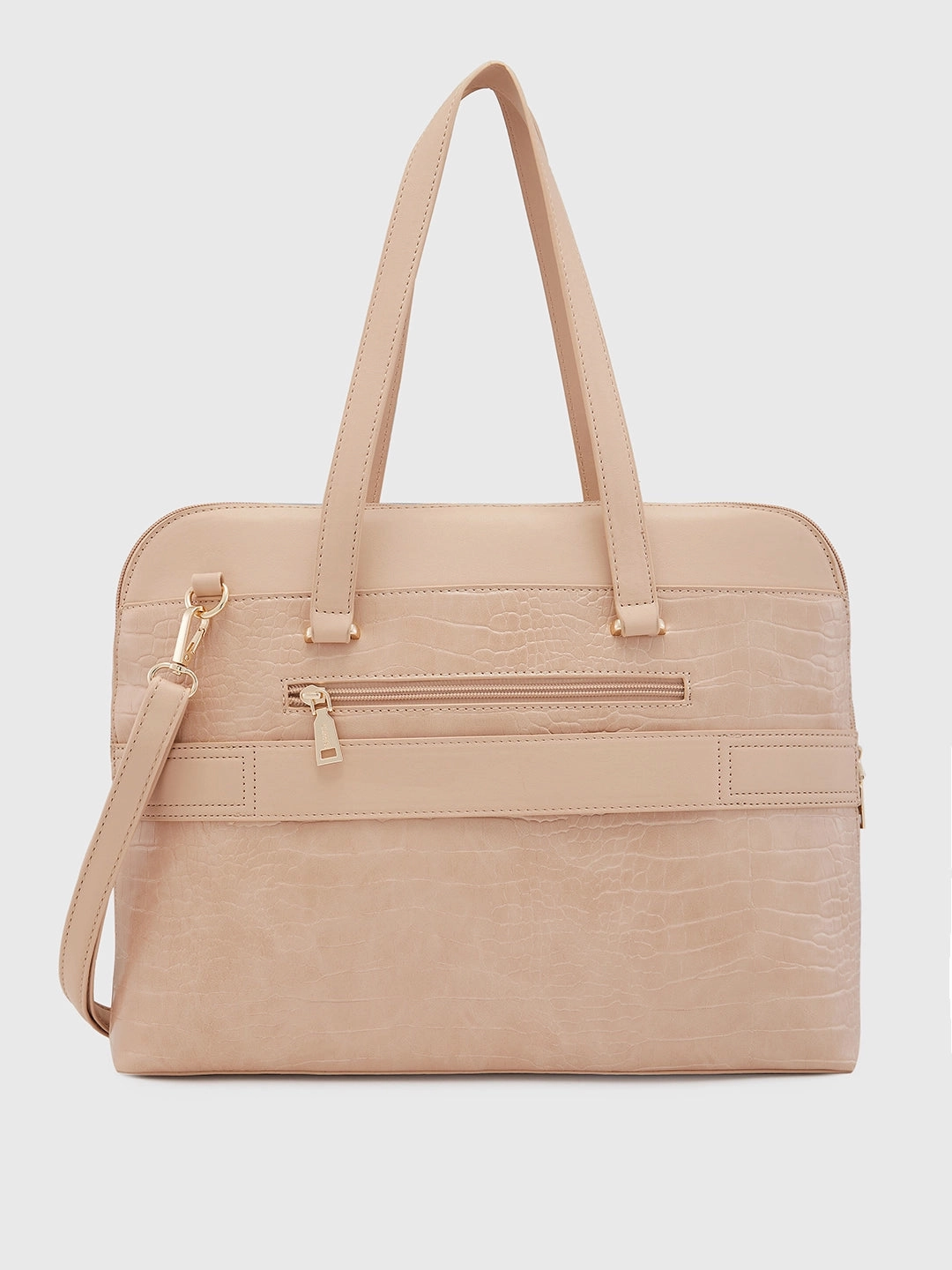 Caprese Rima Medium Brown Laptop Bag