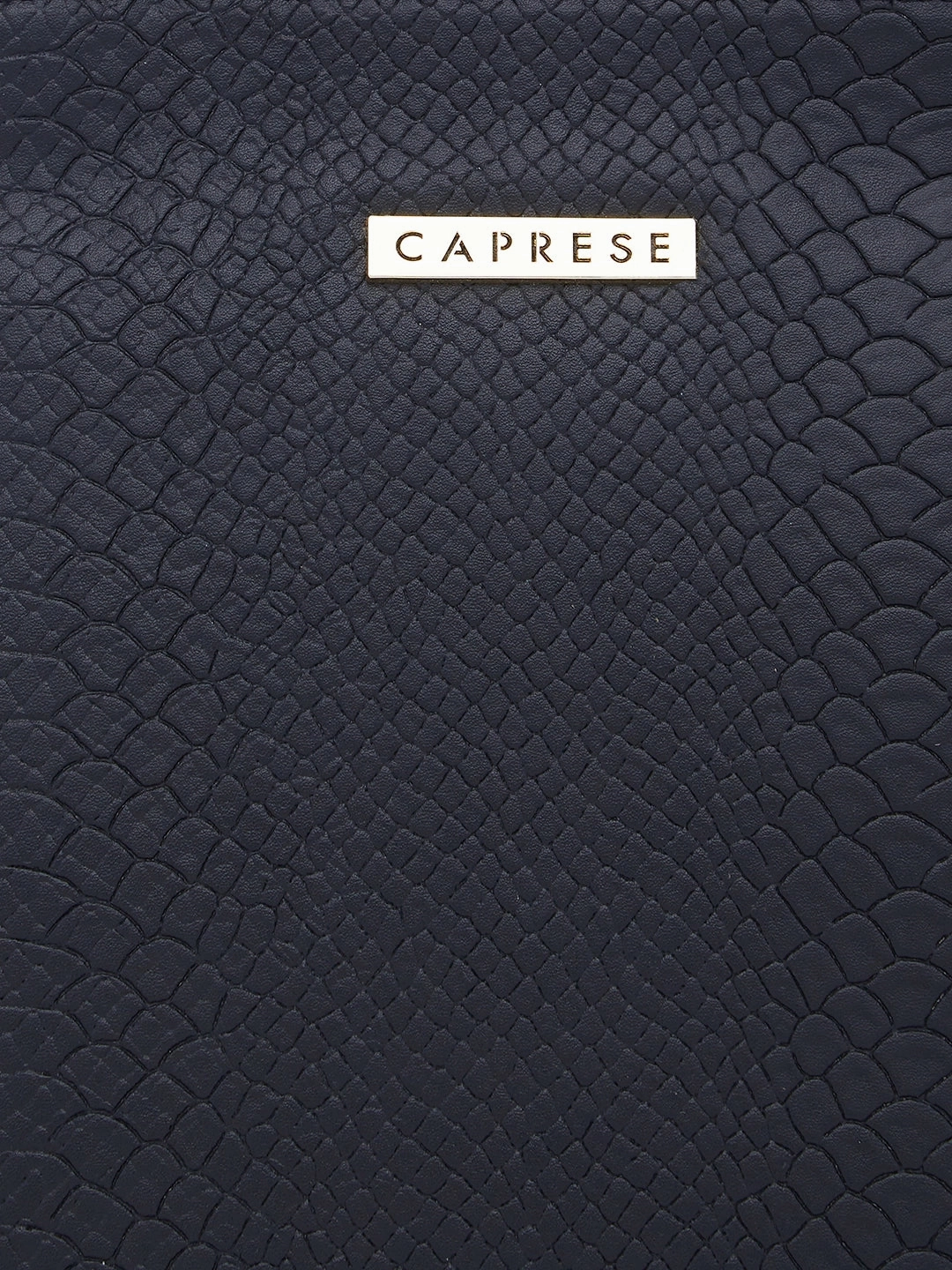 Caprese Rina Large Black Laptop Tote Bag