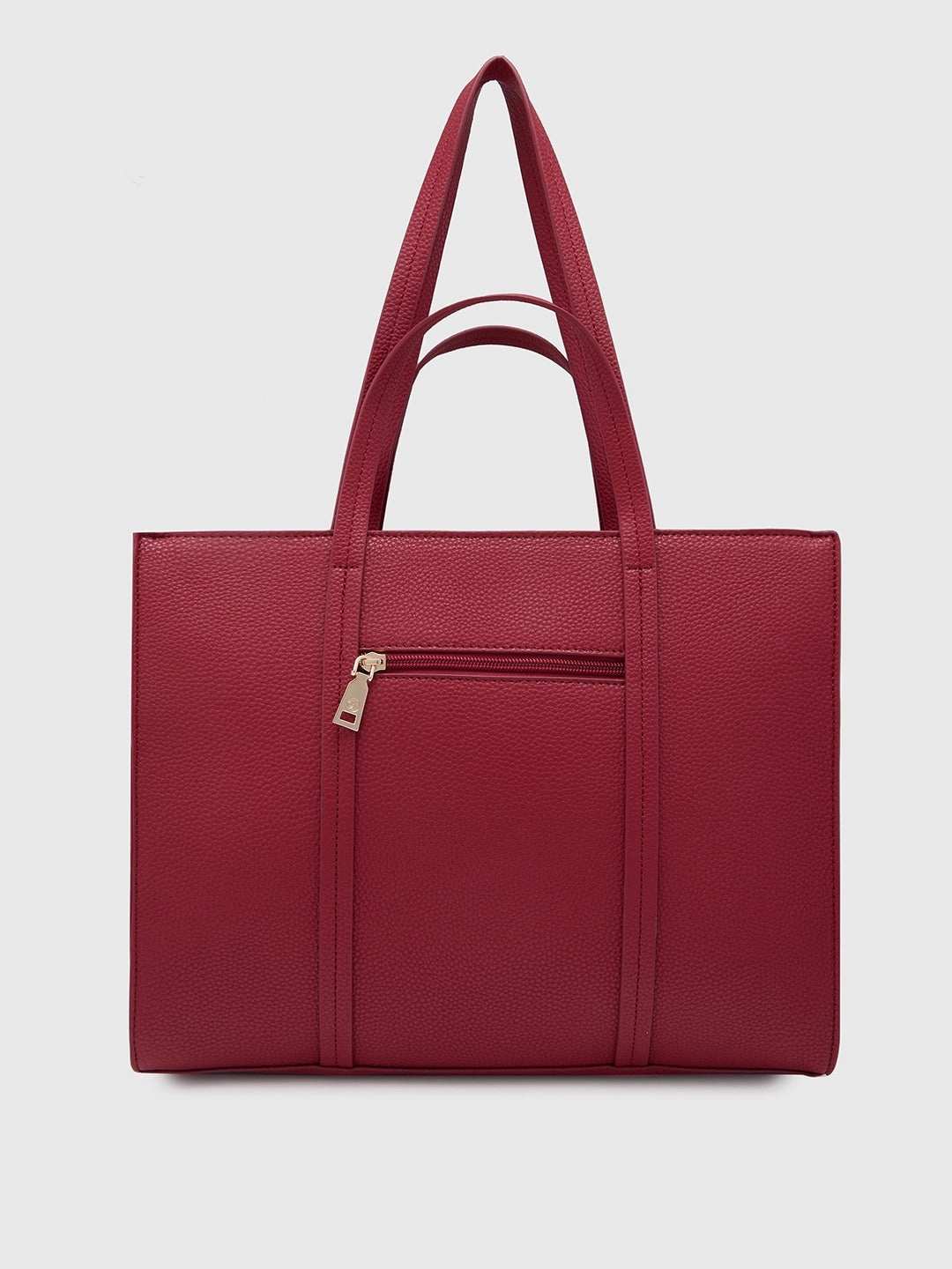 Caprese Roni Medium Red Tote Bag