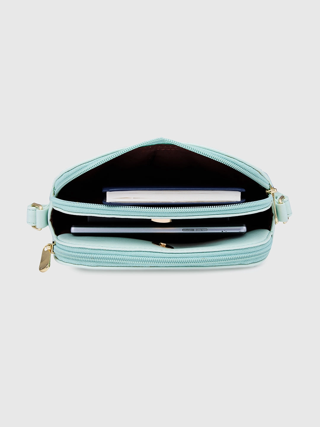 Caprese Safia Small Mint Sling Bag