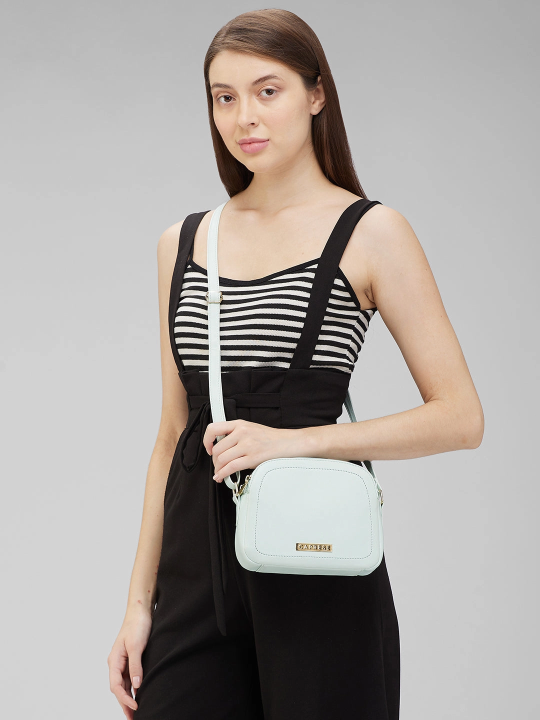 Caprese Safia Small Mint Sling Bag