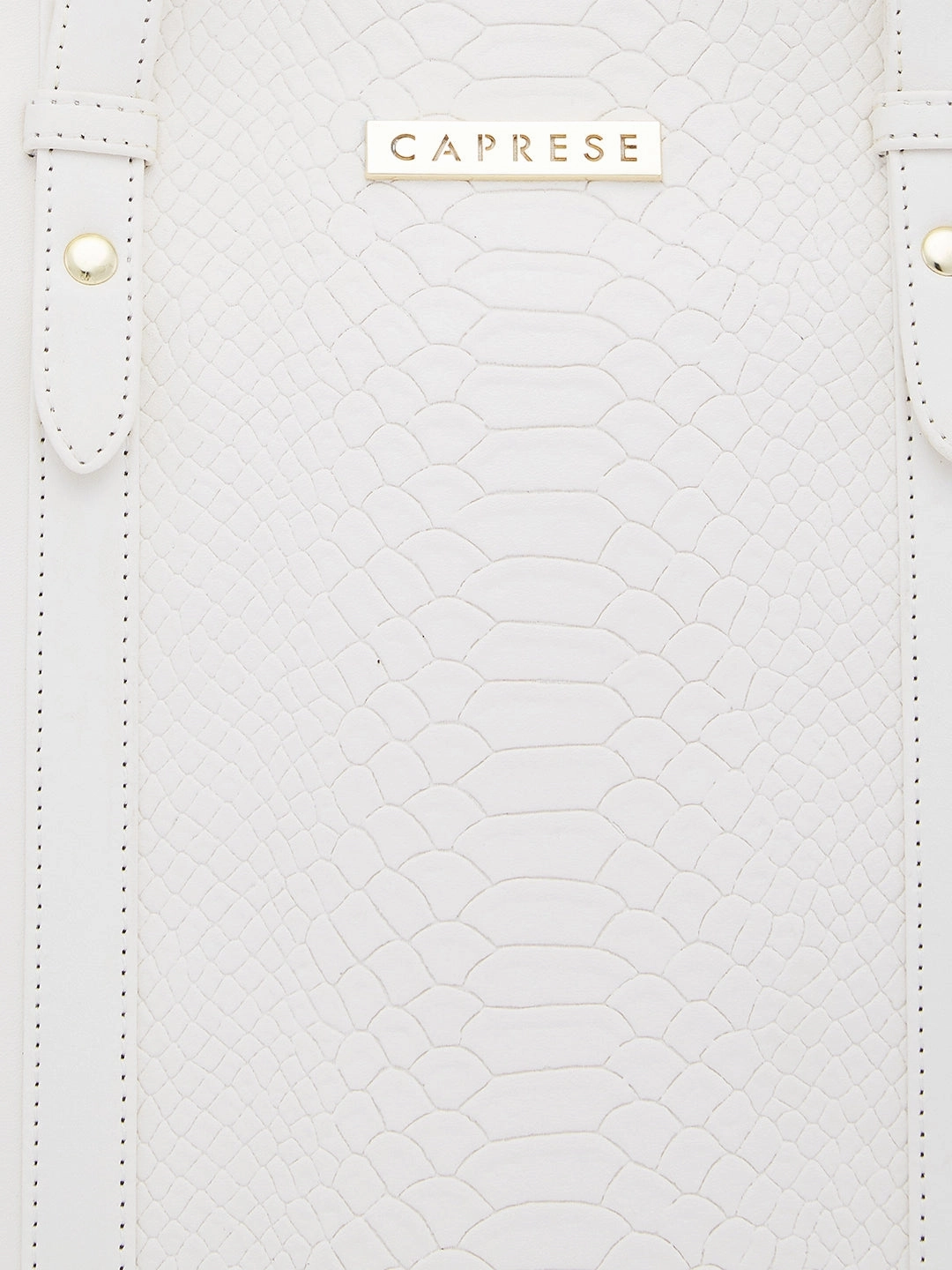 Caprese Sameera Tote Large Off White Laptop Bag