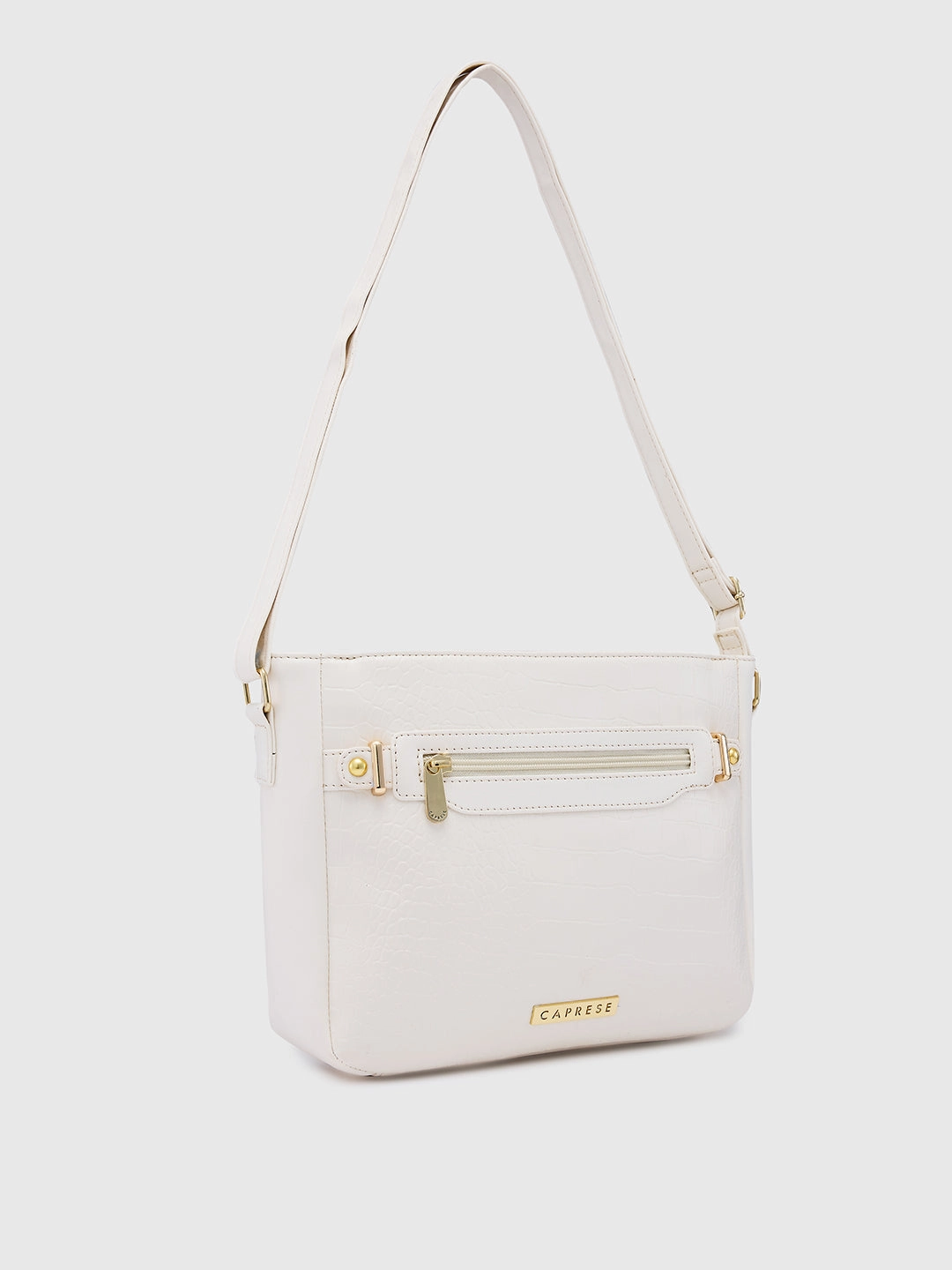 Caprese Savina Medium Off White Sling Bag