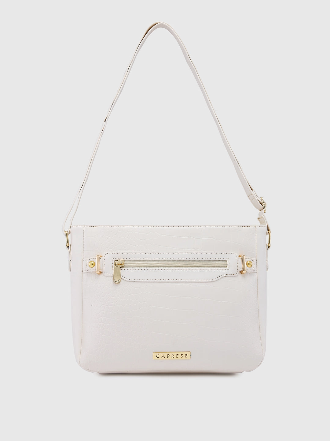 Caprese Savina Medium Off White Sling Bag