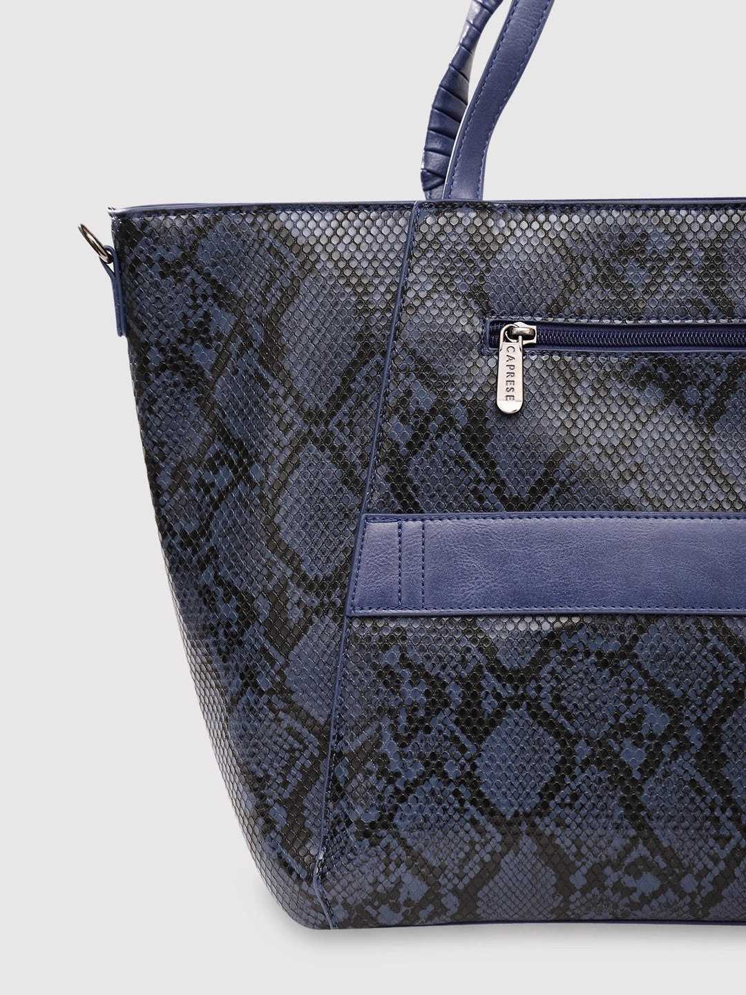 Caprese Saylor Large Blue Laptop Tote