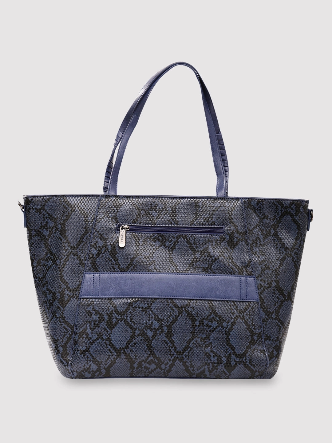 Caprese Saylor Large Blue Laptop Tote