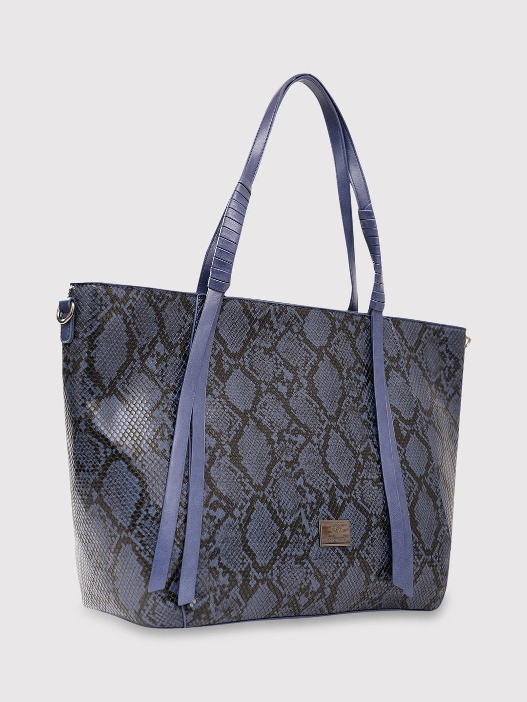 Caprese Saylor Large Blue Laptop Tote