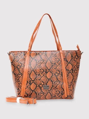 Caprese Saylor Large Tan Laptop Tote Bag