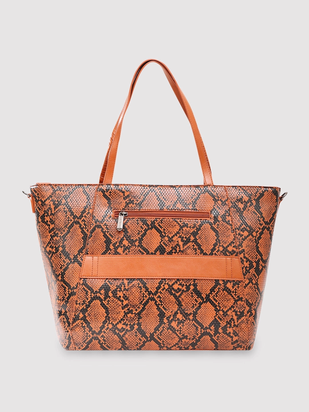 Caprese Saylor Large Tan Laptop Tote Bag