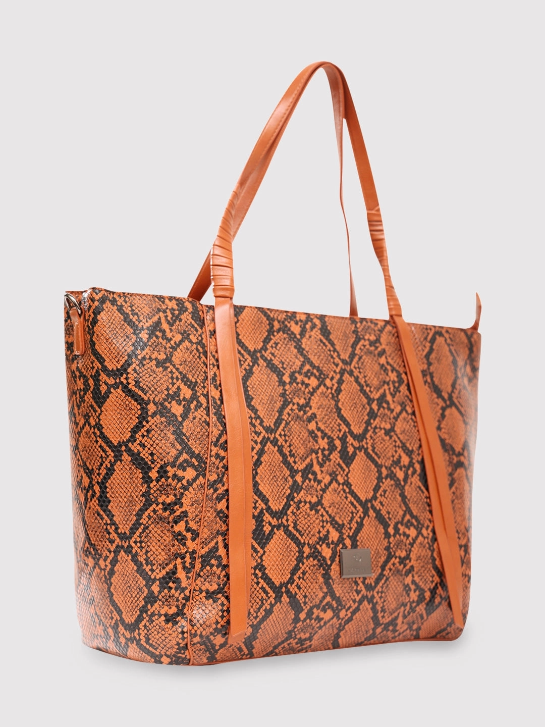 Caprese Saylor Large Tan Laptop Tote Bag