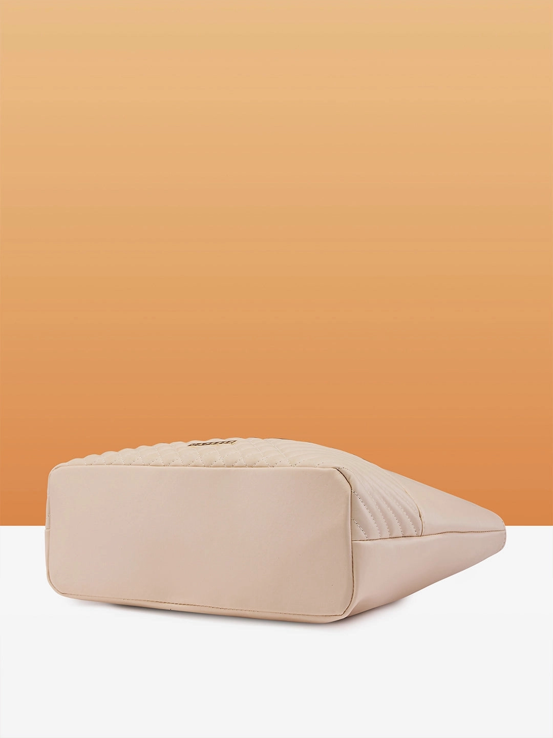 Caprese Serene Medium Off White Tote Bag