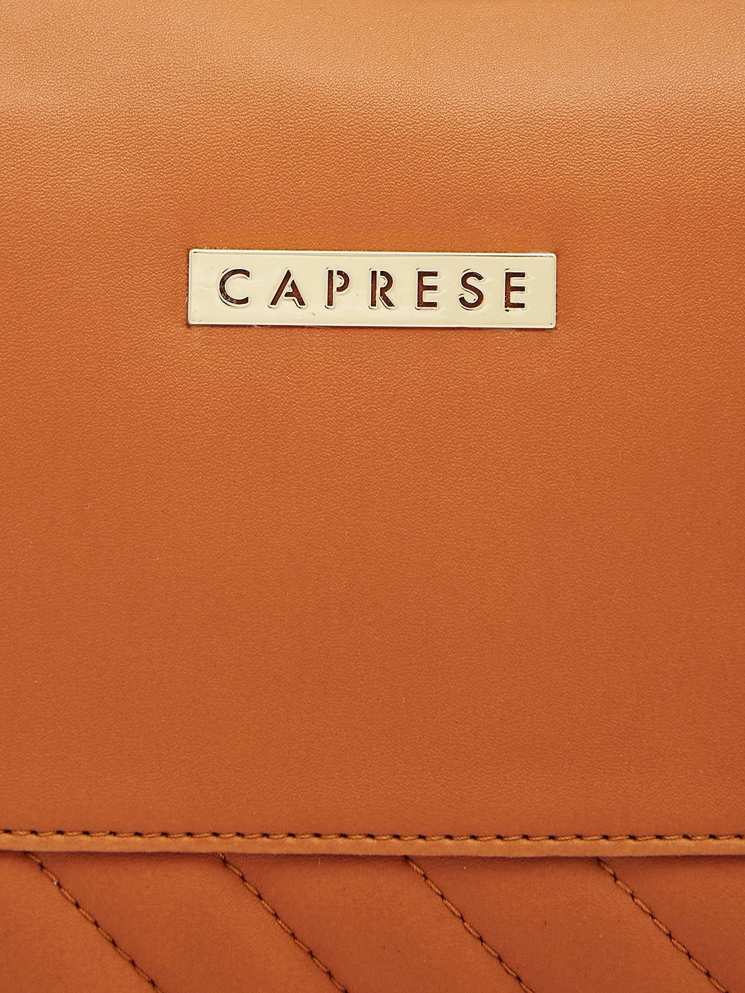 Caprese Serene Small Tan Sling Bag