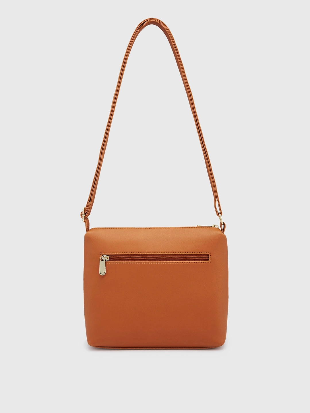 Caprese Serene Small Tan Sling Bag