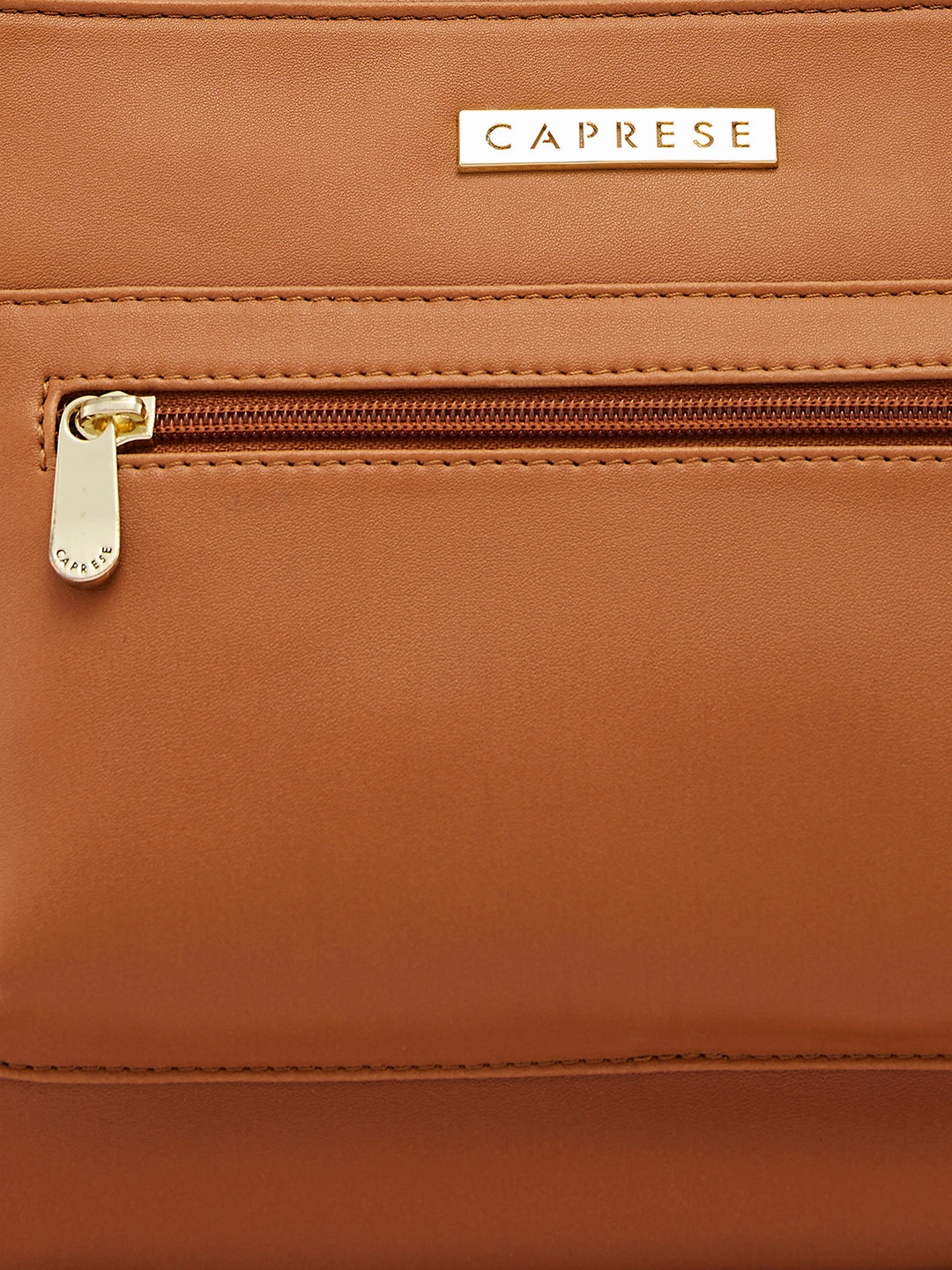 Caprese Shanon Large Tan Sling Bag