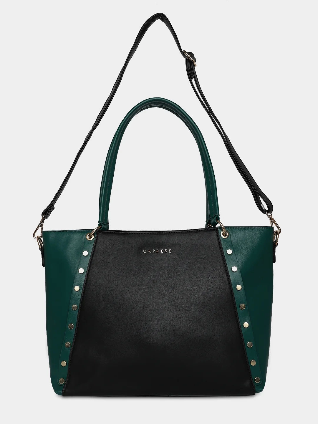 Caprese Shelby Large Powder Blue Laptop Tote Bag