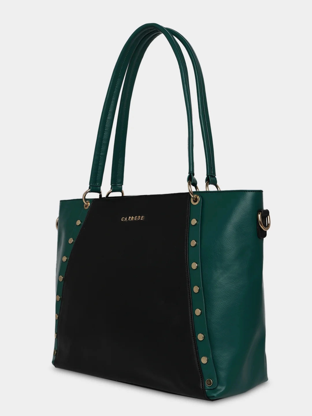Caprese Shelby Large Powder Blue Laptop Tote Bag