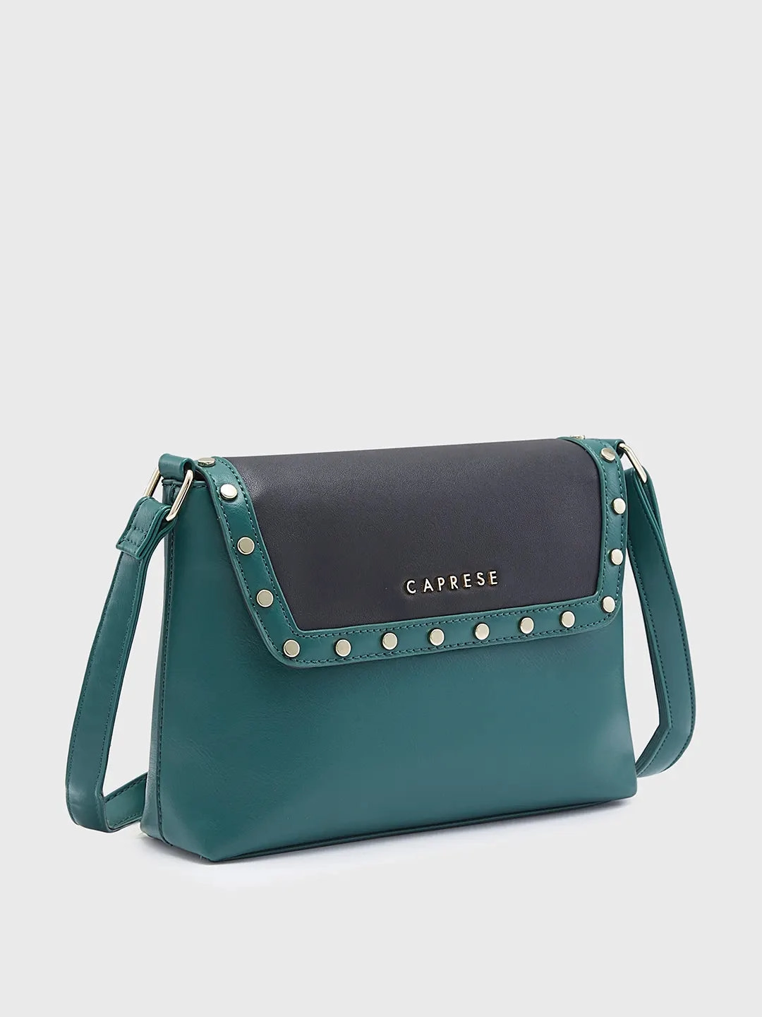Caprese Shelby Medium Black Sling Bag