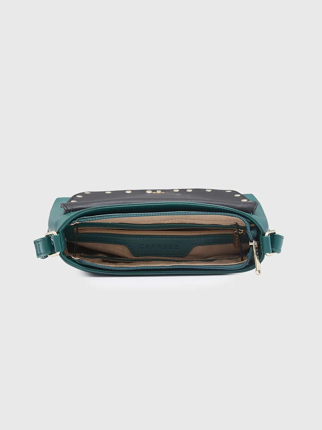 Caprese Shelby Medium Black Sling Bag