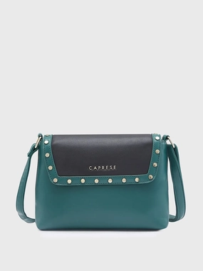 Caprese Shelby Medium Black Sling Bag