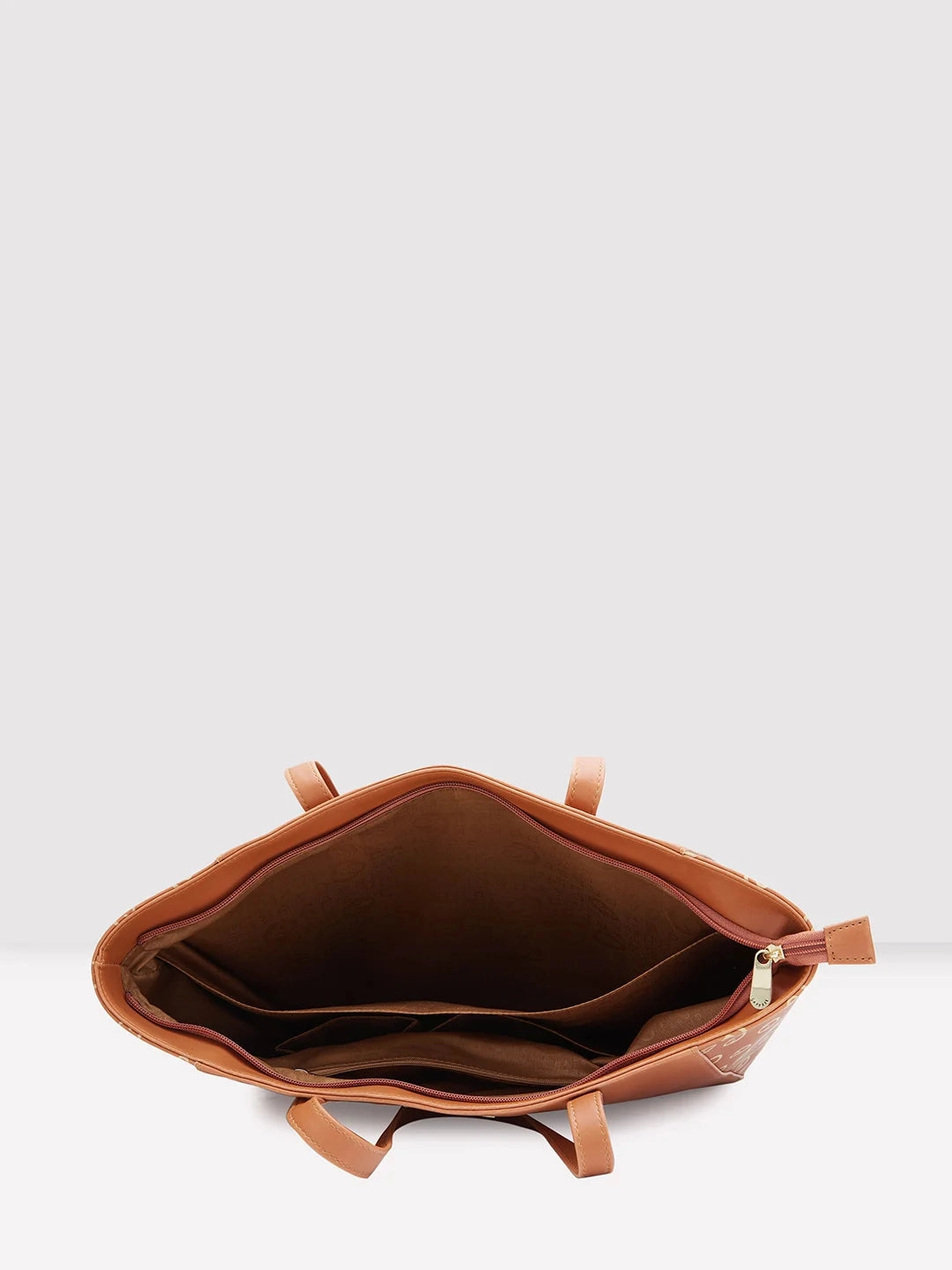 Caprese Siesta Medium Tan Tote Bag