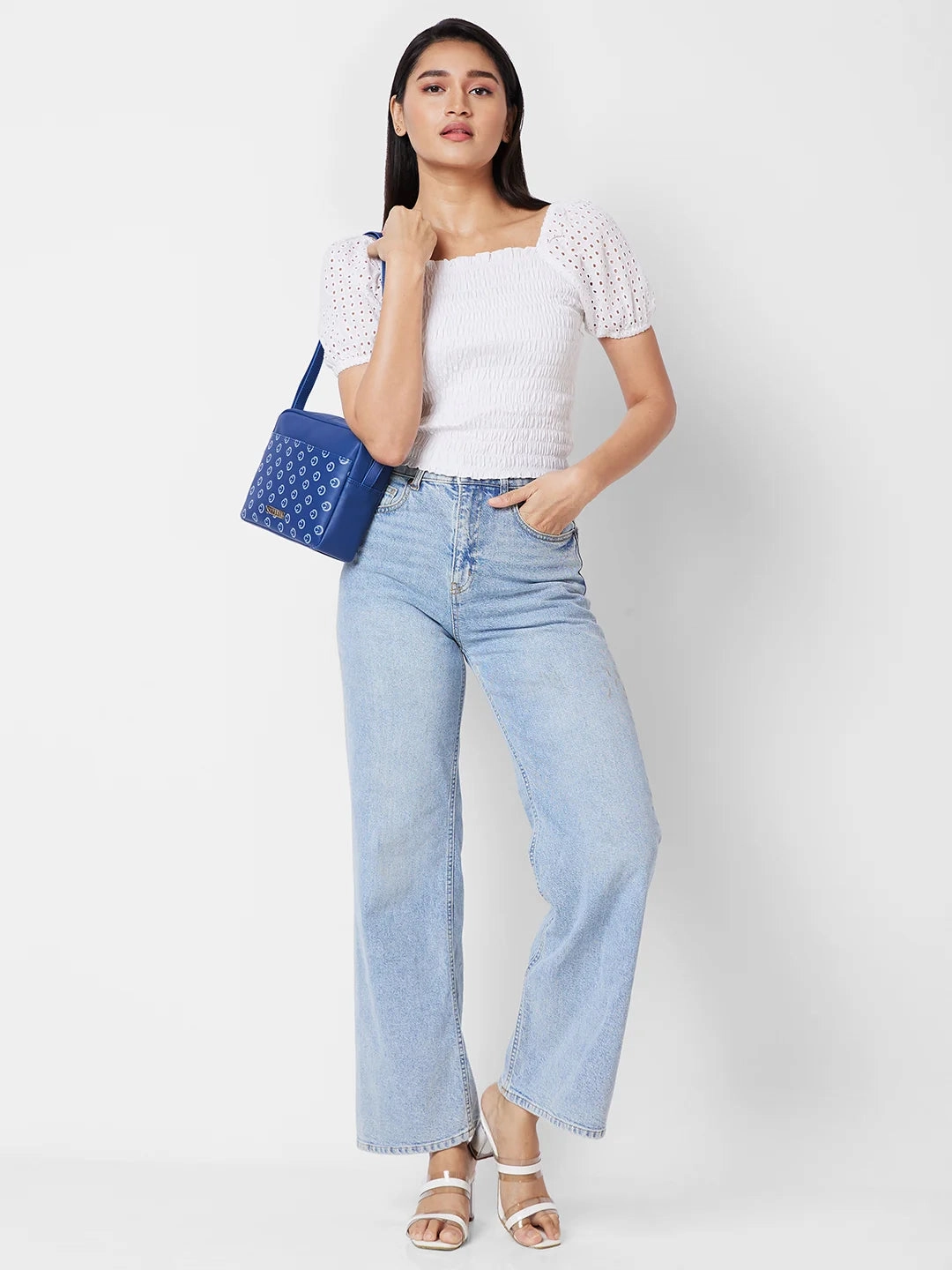 Caprese Siesta Small Navy Sling Bag