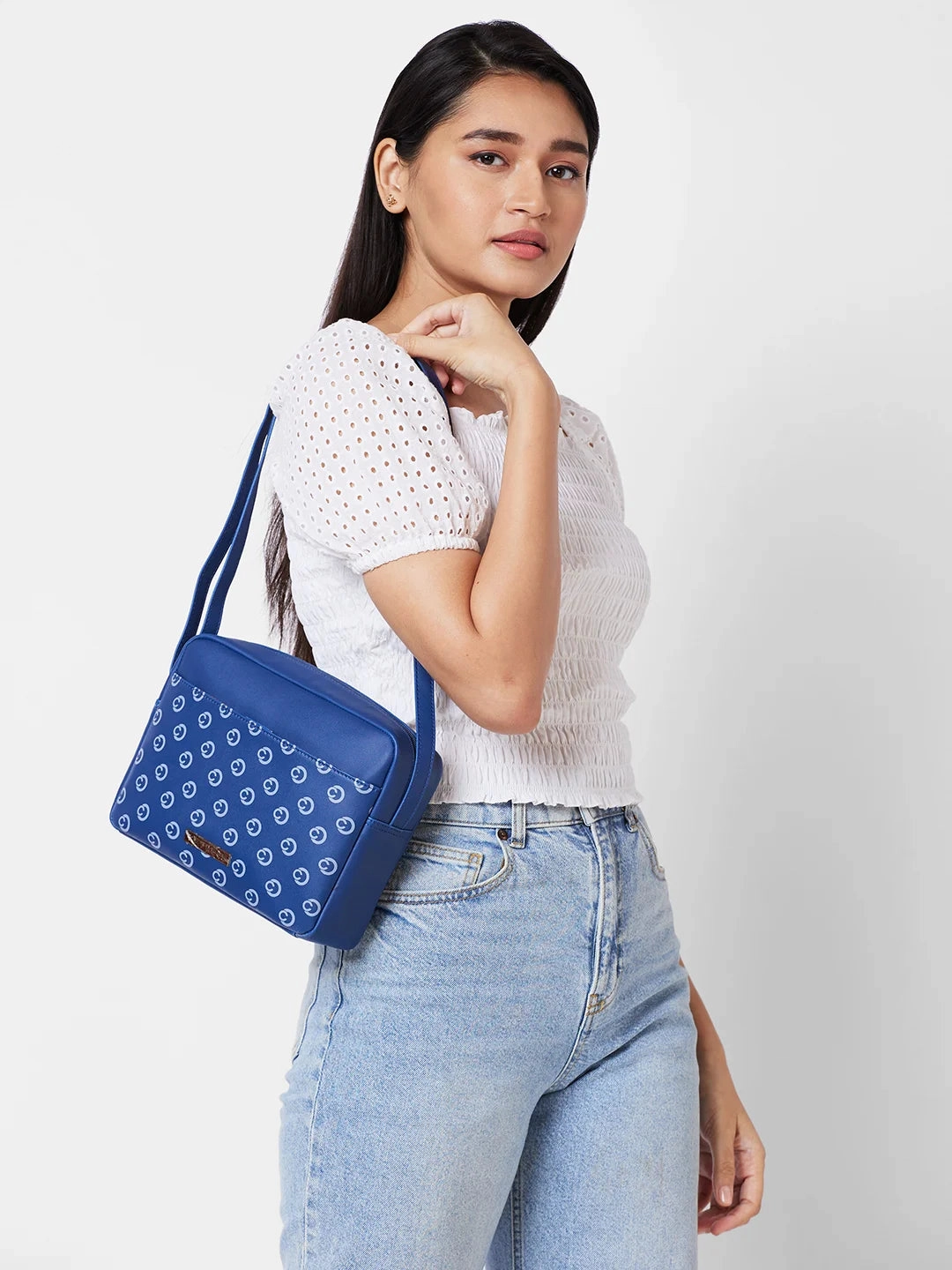 Caprese Siesta Small Navy Sling Bag