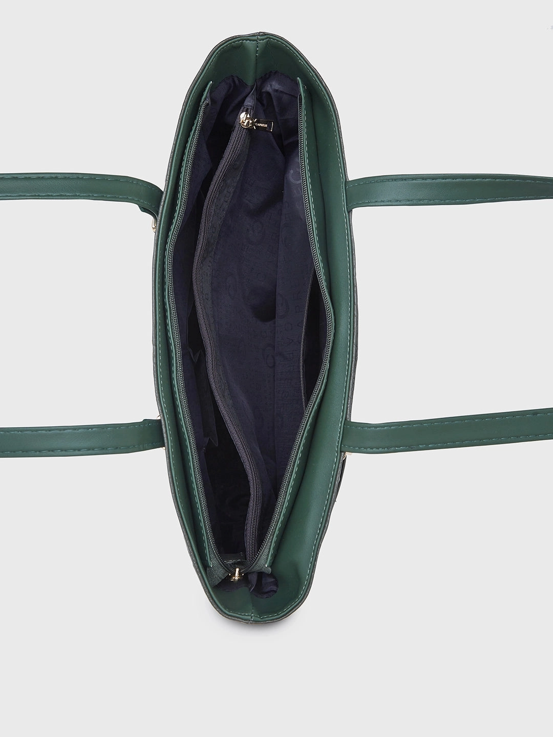 Caprese Syra Large Sage Green Laptop Tote Bag