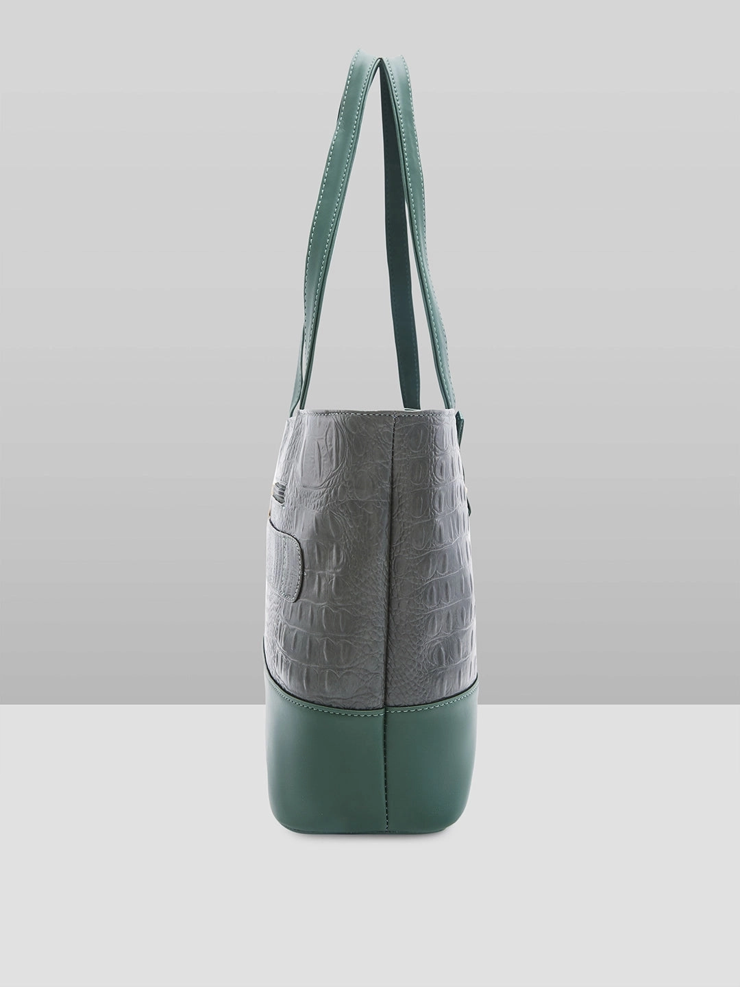 Caprese Syra Large Sage Green Laptop Tote Bag