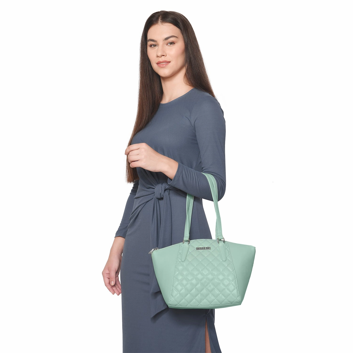 Caprese Til Large Sky Tote Bag