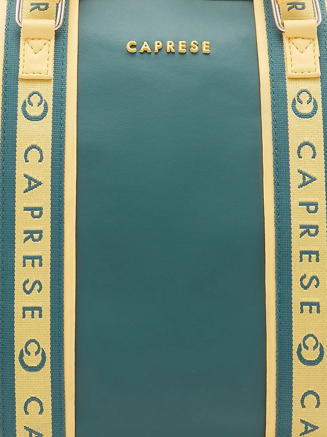 Caprese Trinity Large Dark Green Laptop Bag