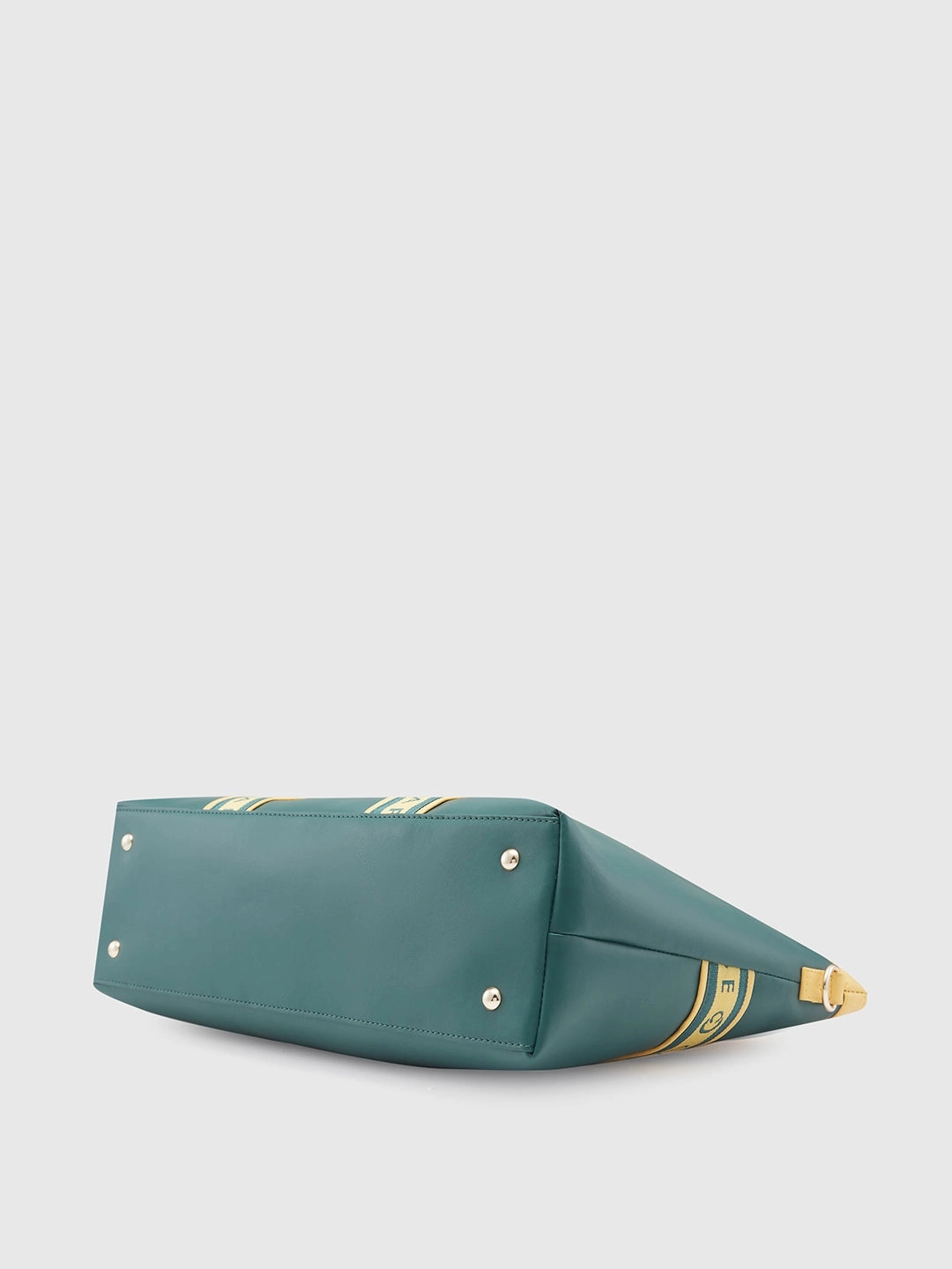 Caprese Trinity Large Dark Green Laptop Bag