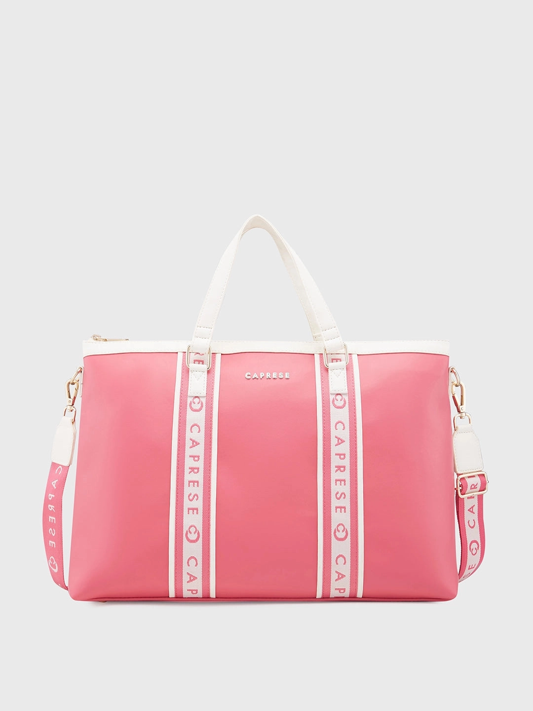 Caprese Trinity Large Fuchsia Laptop Bag