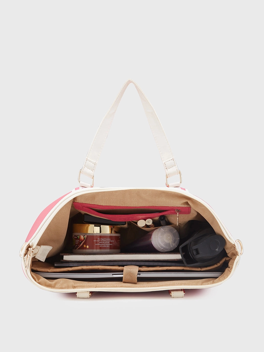 Caprese Trinity Large Fuchsia Laptop Bag