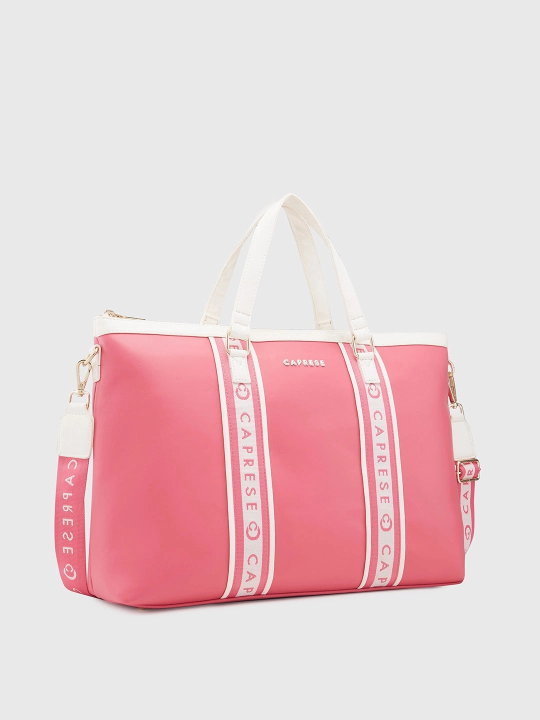 Caprese Trinity Large Fuchsia Laptop Bag