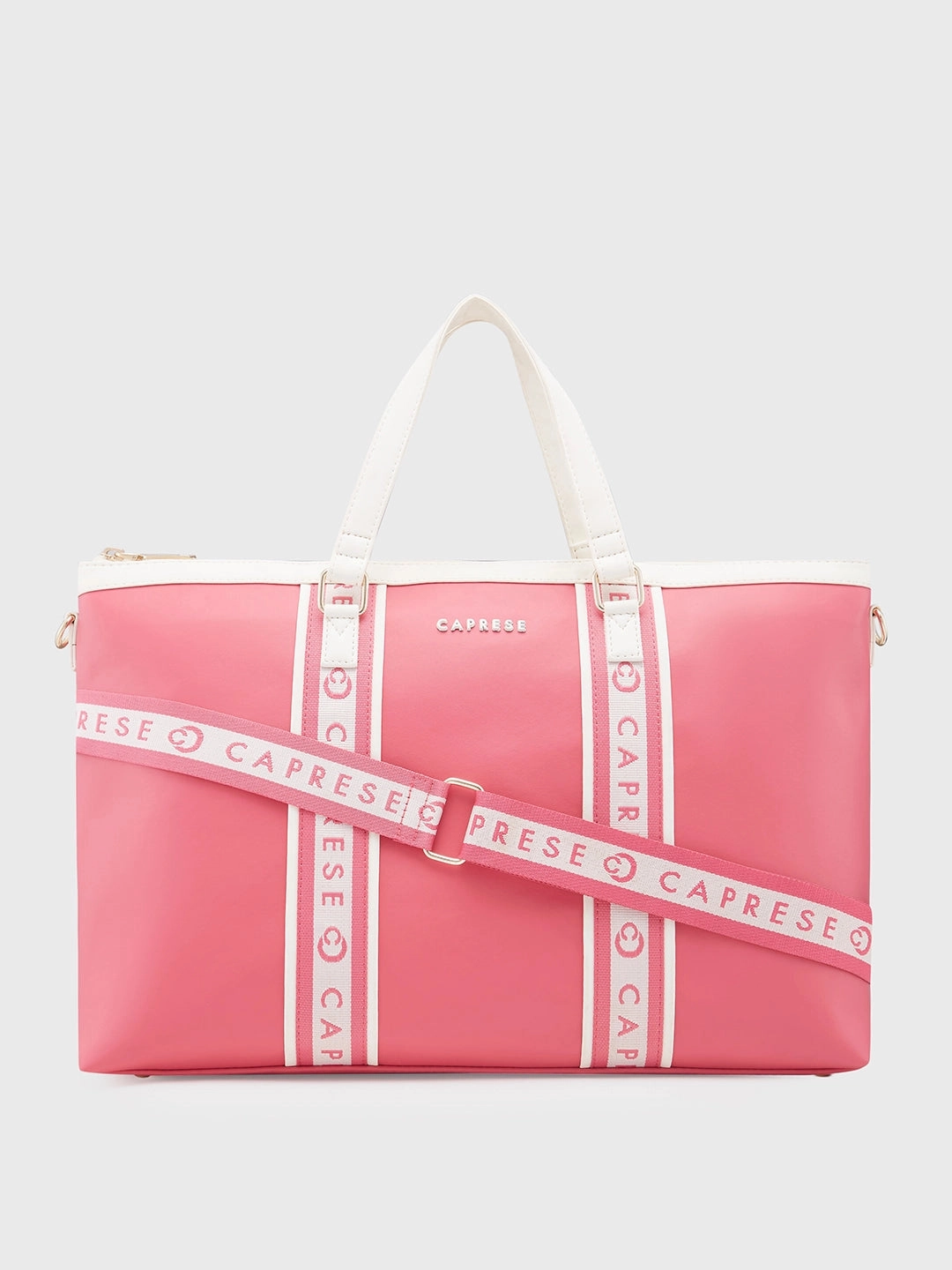 Caprese Trinity Large Fuchsia Laptop Bag
