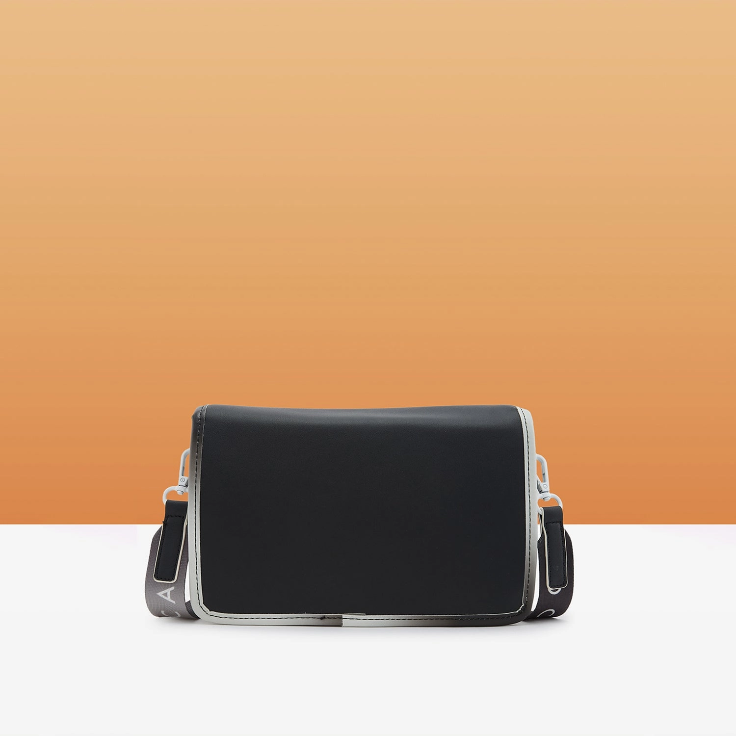 Caprese Vivian Fashion Medium Black Sling Bag