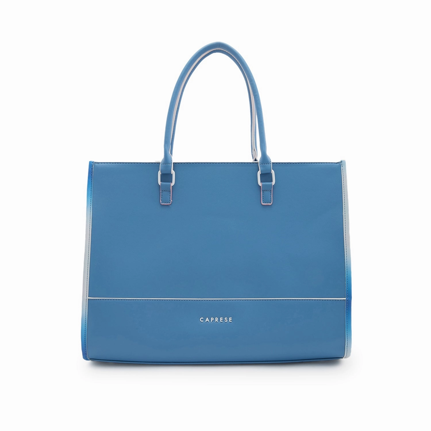 Caprese Vivian Large Blue Tote Bag